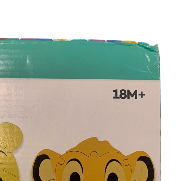 Disney Wooden Puzzles Winnie the Pooh & Simba Lion King 2-Pack Toddler Lot NIB - Picture 7 of 7